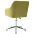 Swen Studio -  Swivel Dining Chairs 6 pcs Green Fabric (UK/IE/FI/NO only) (6x331503)